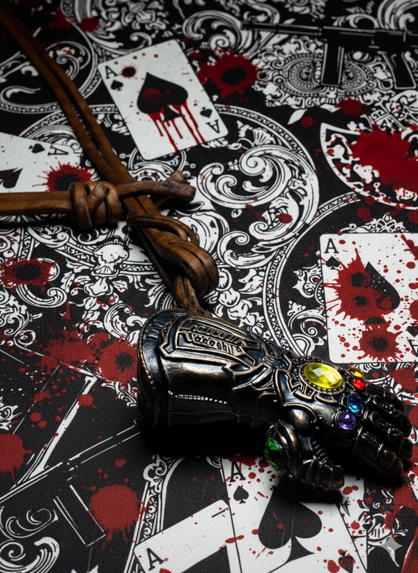 Infinity Power Gauntlet Necklace