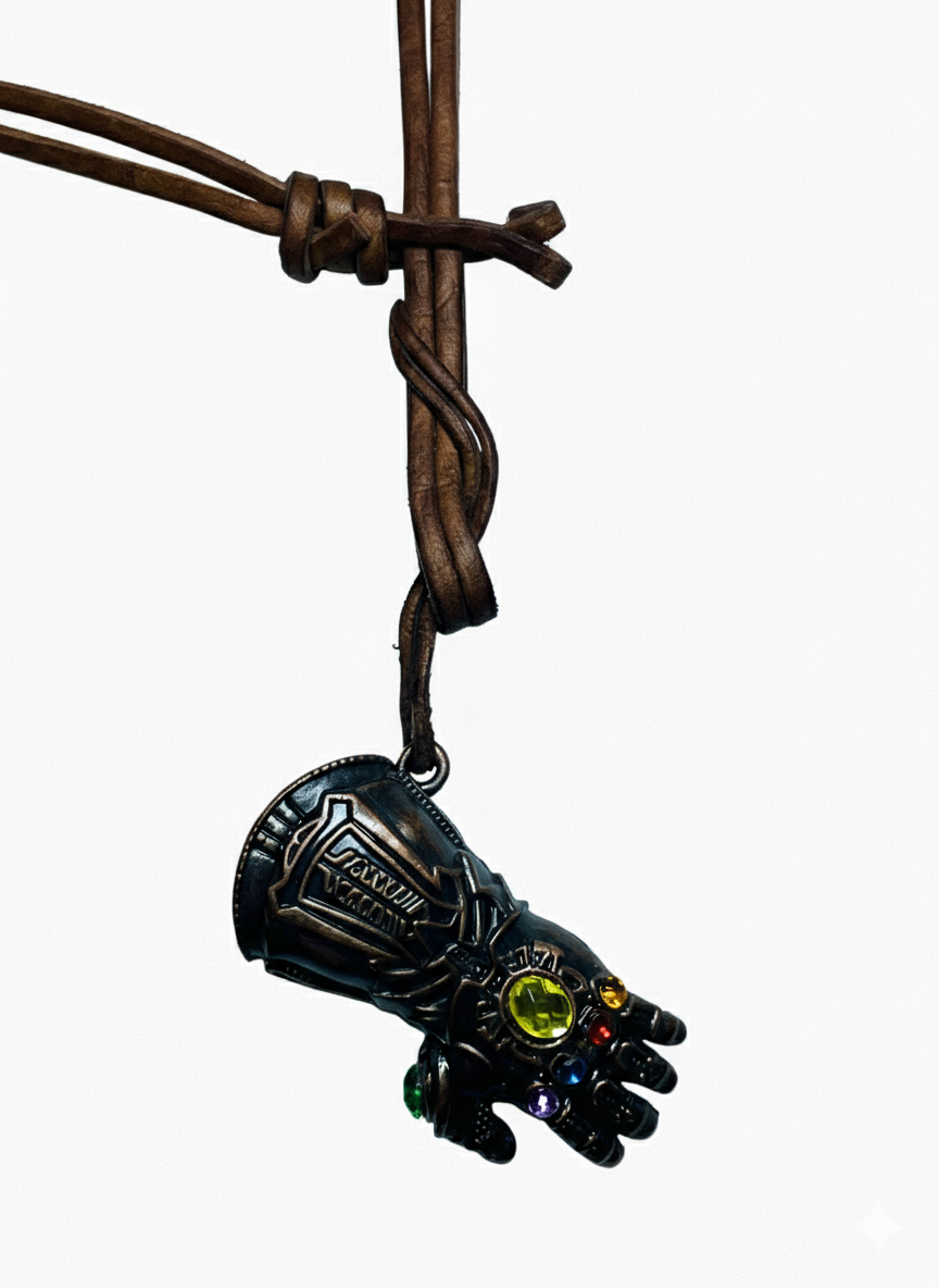 Infinity Power Gauntlet Necklace