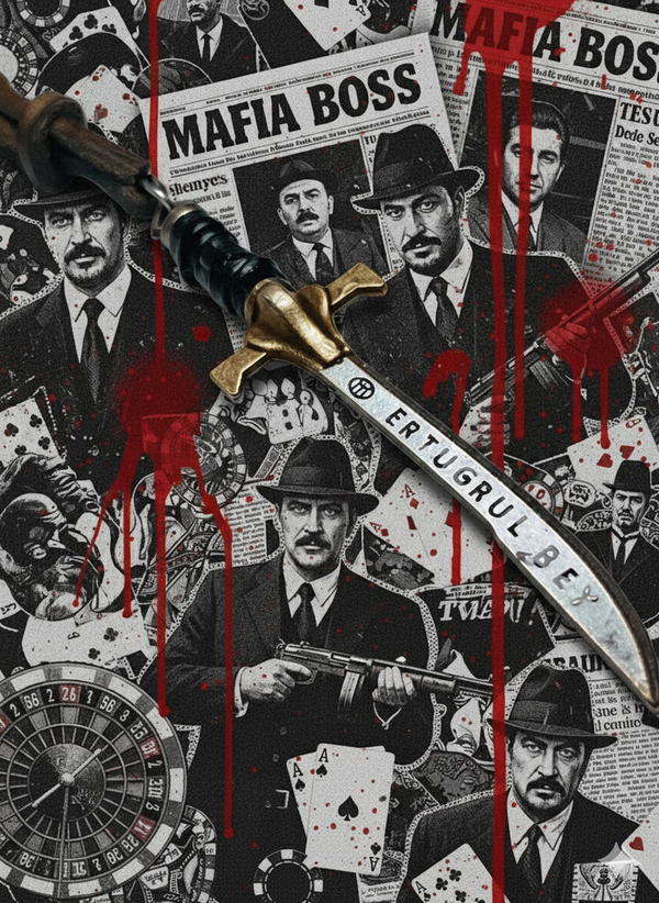 Warrior’s Legacy Sword Leather Necklace