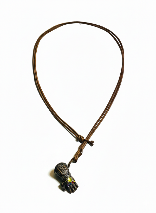 Infinity Power Gauntlet Necklace