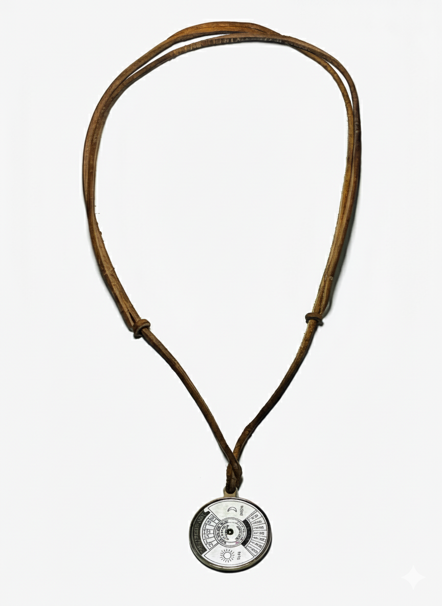 Eternal Time Calendar Pendant