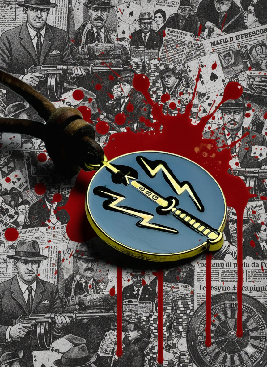 Storm Blade Leather Necklace