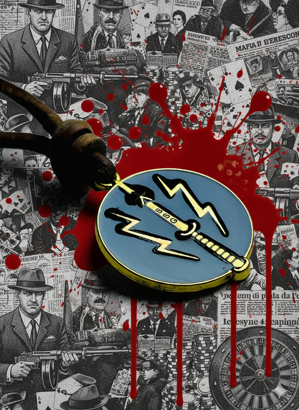 Storm Blade Leather Necklace